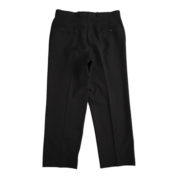 Vintage Cricketeer Virgin Wool Dress Pants Mens 34 Black Union Made - Picture 4 of 16